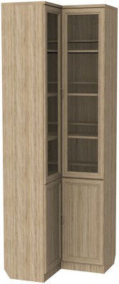Угловой шкаф 211, цвет Дуб Сонома в Магнитогорске - изображение