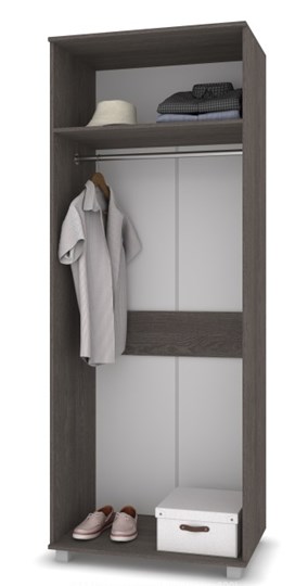 Шкаф 2-дверный В-21, Дуб млечный/Венге в Копейске - изображение 1