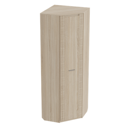 Шкаф распашной угловой Элана, Дуб сонома 720х720х208 в Копейске - изображение