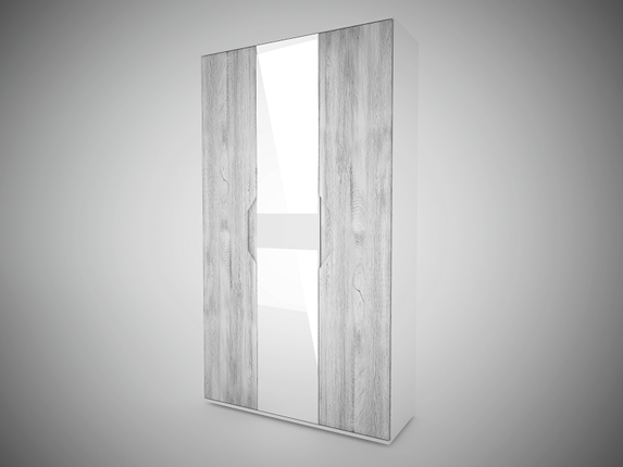 Шкаф Сорренто 3 с зеркалами в Миассе - изображение