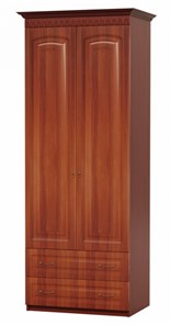 Шкаф Гармония-4, 2-х створчатый с ящиками, цвет Итальянский орех в Магнитогорске