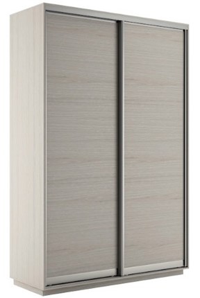 Шкаф 2-дверный Экспресс (ДСП) 1400х600х2400, шимо светлый в Челябинске - изображение