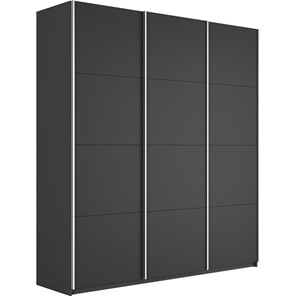 Шкаф 3-дверный Широкий Прайм (3 ДСП) 2400x570x2300, Серый диамант в Магнитогорске