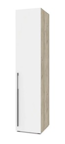 Одностворчатый шкаф С11, Серый дуб/Белый в Златоусте