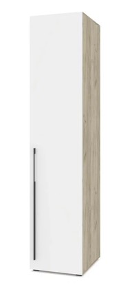 Шкаф одностворчатый С13, Серый дуб/Белый в Миассе - изображение