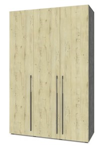 Трехдверный шкаф Modern С31, Камень темный/Ирландский дуб в Магнитогорске