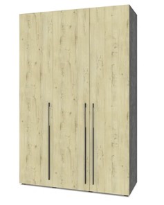Распашной шкаф Modern С32, Камень темный/Ирландский дуб в Магнитогорске