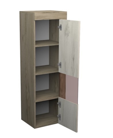 Шкаф одностворчатый Торонто ТШН-4, Дуб сонома-ЯАС в Миассе - изображение 1