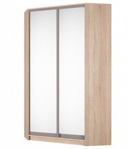 Шкаф Аларти (YA-230х1250(602) (2) Вар. 5; двери D5+D5), с зеркалом в Миассе