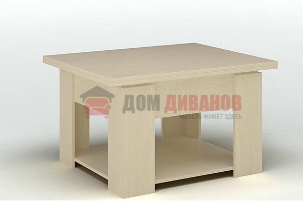 Журнальный стол-трансформер Модерн, дуб молочный в Челябинске - изображение