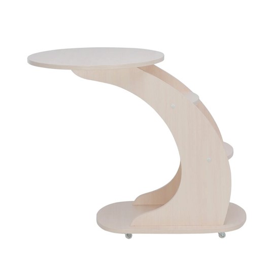 Подкатной стол Leset Стелс, цвет Молочный дуб в Копейске - изображение 2