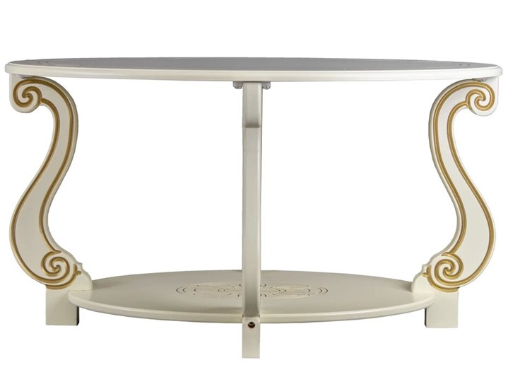 Овальный столик Овация-М (Слоновая кость) в Магнитогорске - изображение 1