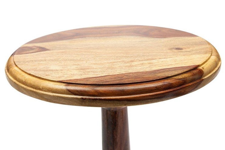 Кофейный стол Бомбей - 0237 палисандр, 35*35*60, натуральный (natural) арт.10046 в Магнитогорске - изображение 1