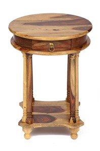 Кофейный стол Бомбей - 1149  палисандр, 45*45*60, натуральный (natural) арт.10049 в Миассе - предосмотр 2