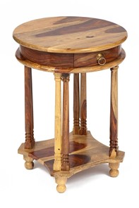 Кофейный стол Бомбей - 1149  палисандр, 45*45*60, натуральный (natural) арт.10049 в Челябинске