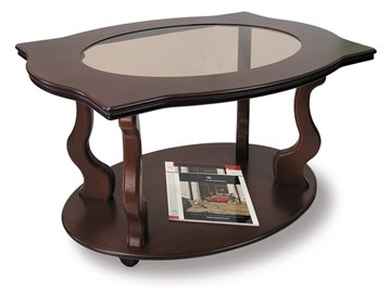 Журнальный стол Берже 3С (темно-коричневый) в Златоусте