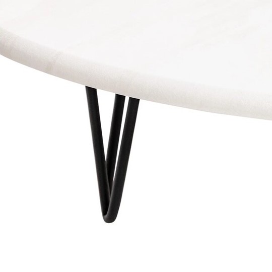Журнальный стол Дадли (Черный/Белый бетон) в Миассе - изображение 5