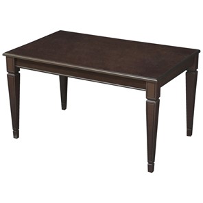 Журнальный столик Мебелик Васко В 81 (Темно-коричневый / патина) в Миассе