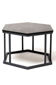 Столик для гостиной Женева  цвет серый гранит  RC658-50-50-4sis в Миассе