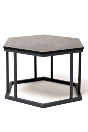 Столик для гостиной Женева  цвет серый гранит  RC658-50-50-4sis в Миассе - изображение