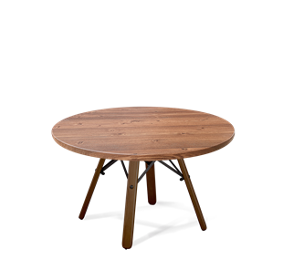 Круглый столик SHT-S70 / SHT-TT 70 МДФ (светлый орех/темный орех/черный муар) в Миассе