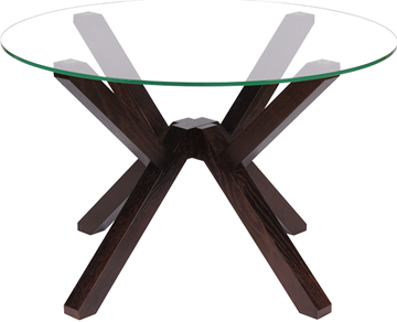 Стеклянный столик Берген-2, венге в Миассе