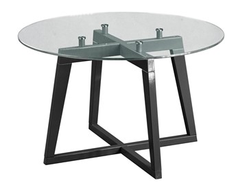 Стеклянный столик Рилле-445 (серый графит) в Златоусте
