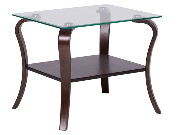 Стеклянный стол Шарм (орех) в Копейске - изображение