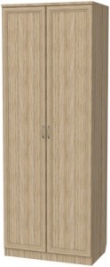 Шкаф 100 со штангой, цвет Дуб Сонома в Миассе - изображение