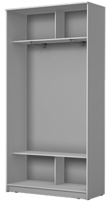 Шкаф 2-х дверный 2400х1200х420 Хит-24-4-12/2-88, Матовое стекло, Венге в Челябинске - предосмотр 1