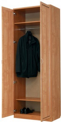 Шкаф 100 со штангой, цвет Дуб Сонома в Миассе - изображение 1