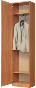 Шкаф распашной 107 с выдвижной штангой, цвет Венге в Челябинске - предосмотр 1