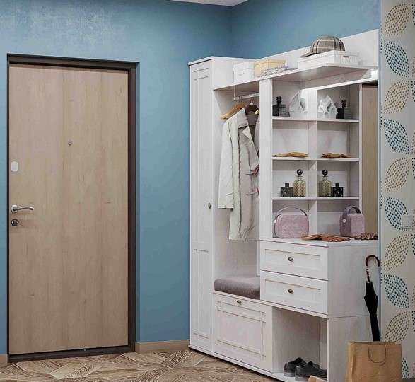 Шкаф для одежды Sherlock 70, Ясень Анкор светлый в Челябинске - изображение 1