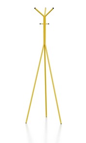 Напольная вешалка Крауз-11, цвет желтый в Миассе