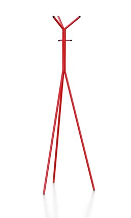 Вешалка для одежды Крауз-11, цвет красный в Челябинске - изображение