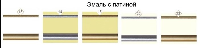 Банкетка Кабриоль 6-1, Эмаль + Патина в Челябинске - изображение 1