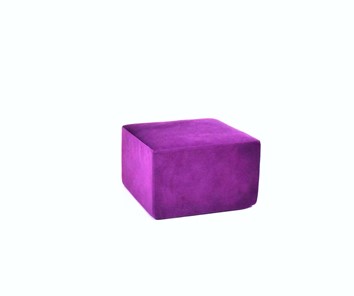 Пуф Тетрис 50х50, фиолетовый в Миассе