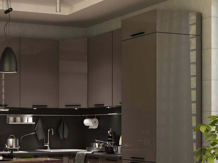 Модульный кухонный гарнитур Герда Антрацит, набор 1 в Миассе - изображение 3