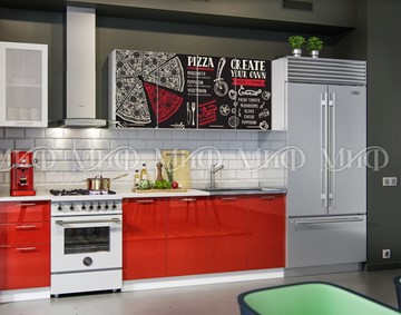 Гарнитур кухонный фотопечать Пицца 2,0 в Златоусте