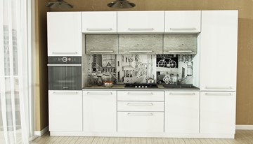 Прямой кухонный гарнитур Герда, длина 320 см в Златоусте
