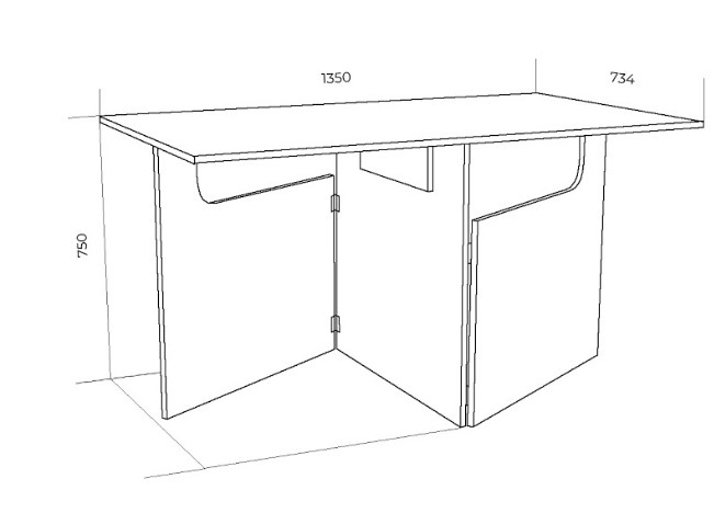 Кухонный стол раздвижной ХИТ -СО-6, Ясень шимо светлый в Челябинске - изображение 1