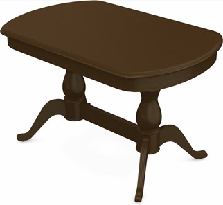Обеденный раздвижной стол Фабрицио-2 исп. Мыло 1200, Тон 4 (Морилка/Эмаль) в Миассе