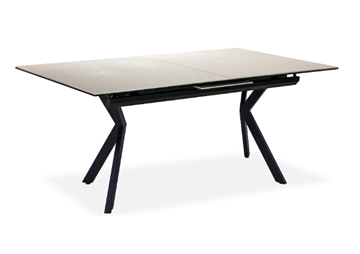Кухонный стол раздвижной Бордо 1CX 140х85 (Oxide Avorio/Графит) в Златоусте