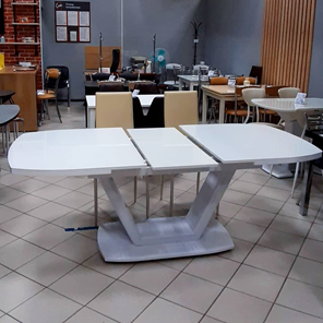 Кухонный раздвижной стол Дионис 2 (Стекло) в Челябинске - предосмотр 3