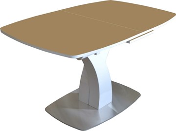 Кухонный стол раздвижной Нотр-Дам (стекло) в Миассе