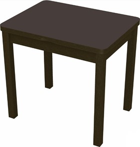 Стол раздвижной Бари дерево №8 (стекло коричневое/венге) в Миассе - предосмотр