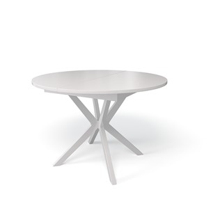 Раздвижной стол Kenner B1100 (Белый/Стекло белое сатин) в Копейске