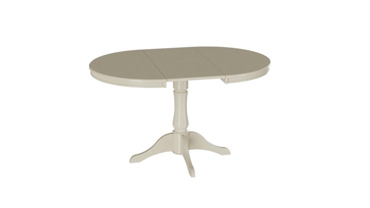 Кухонный раздвижной стол Орландо Т1, цвет Слоновая кость (Б-111.02.1) в Миассе - изображение 1