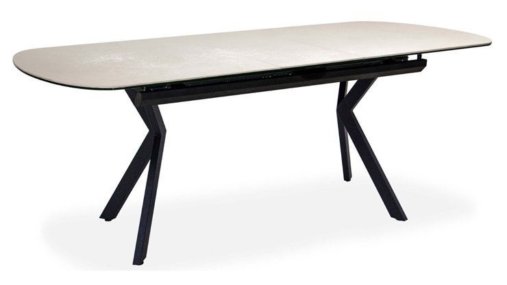 Раздвижной стол Шамони 3CX 180х95 (Oxide Avorio/Графит) в Миассе - изображение 1