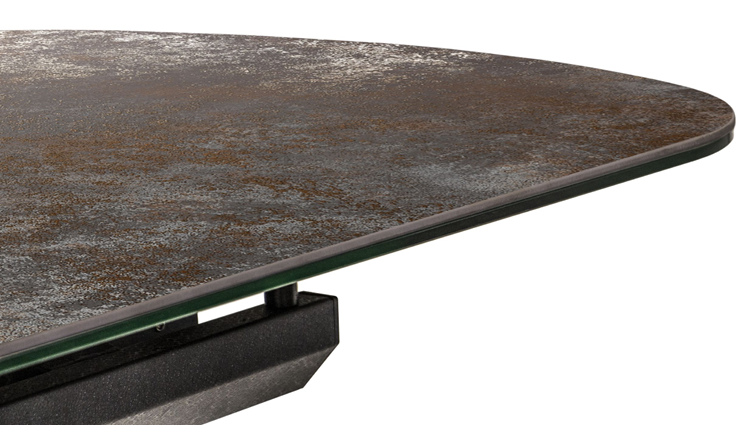 Обеденный раздвижной стол Шамони 3CQ 180х95 (Oxide Nero/Графит) в Магнитогорске - изображение 2